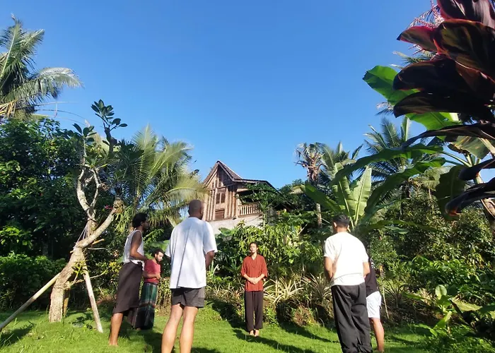 Jungle Haven - Private Riverside Dağ evi Meliling